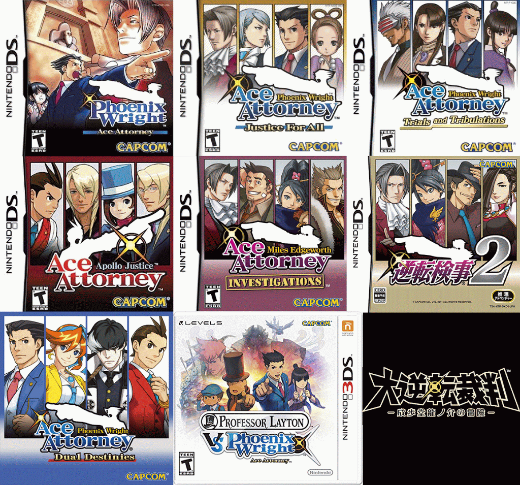 Ace-Attorney-games