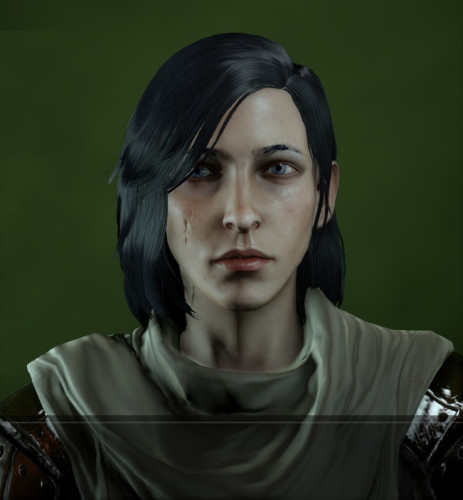 This is the only time my Inquisitor's hair ever looked black.